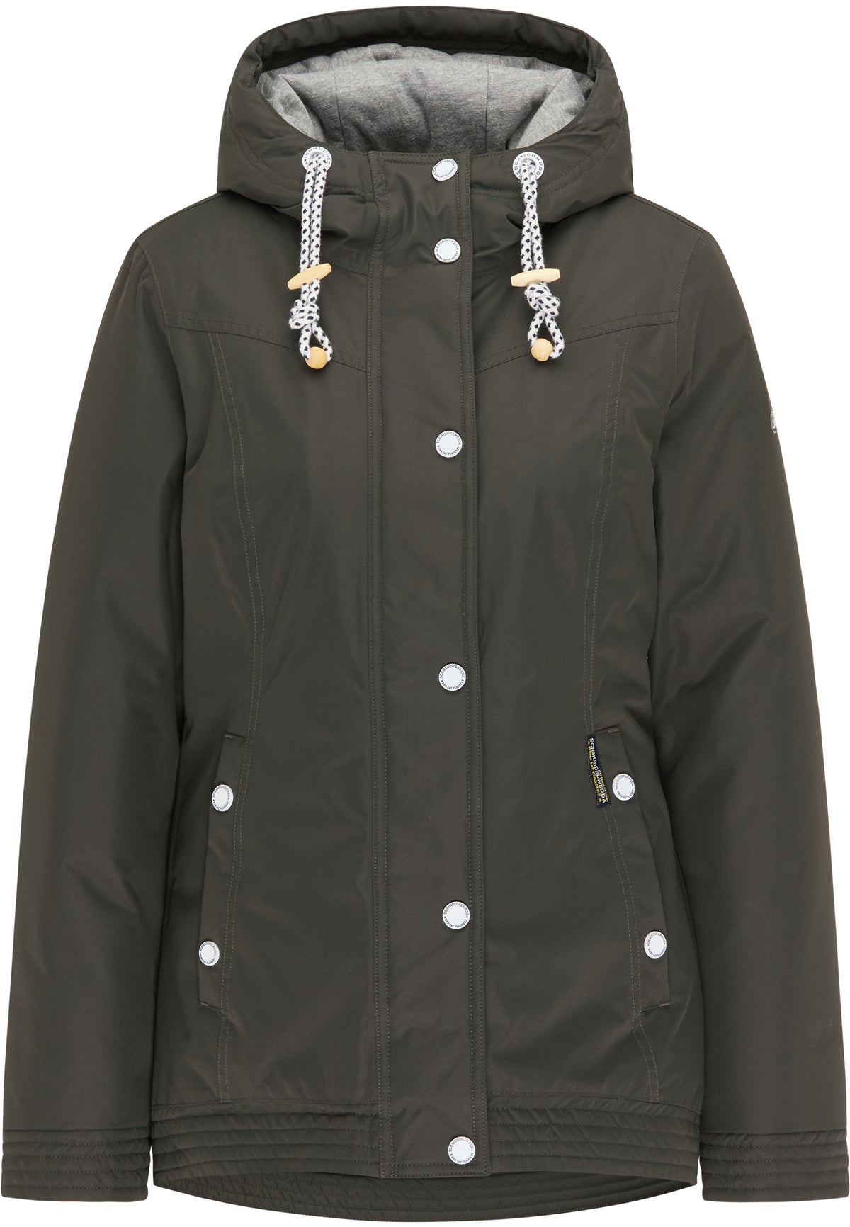 Schmuddelwedda Damen-Regenjacke mit Magic Print