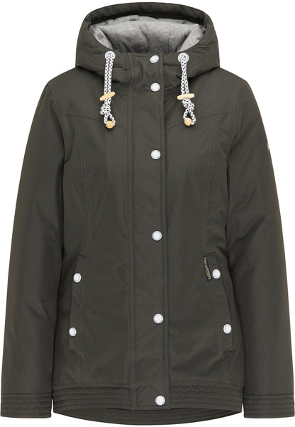 Schmuddelwedda Damen-Regenjacke mit Magic Print