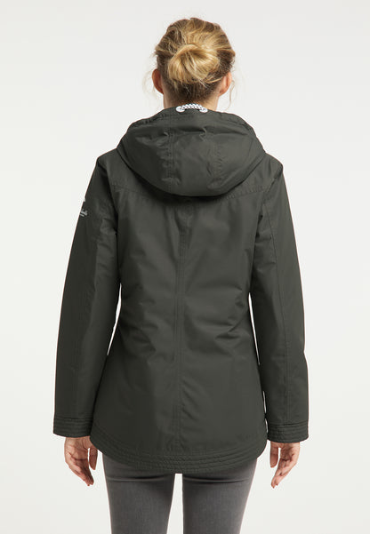 Schmuddelwedda Damen-Regenjacke mit Magic Print