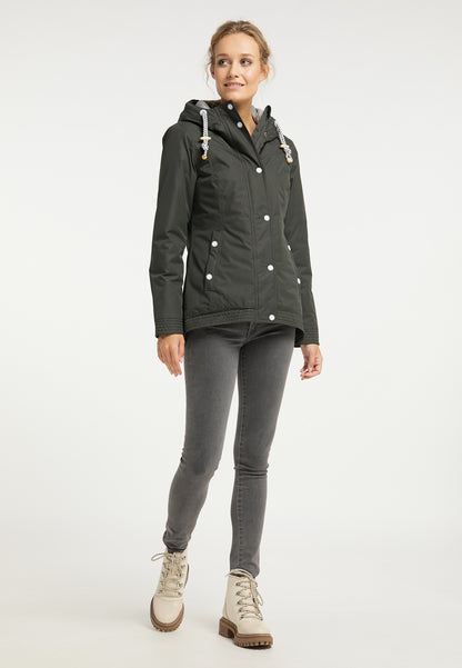 Schmuddelwedda Damen-Regenjacke mit Magic Print