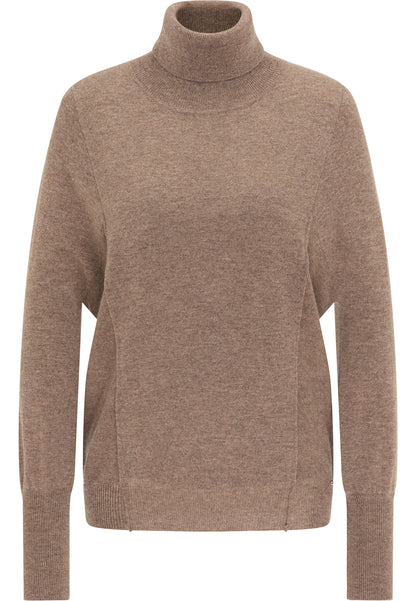 DreiMaster Klassik Damen-Rollkragenpullover