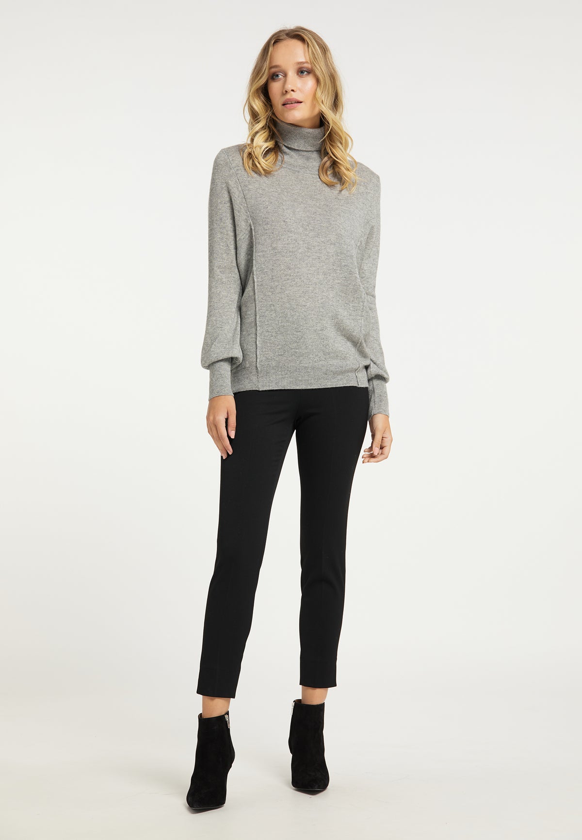 DreiMaster Klassik Damen-Rollkragenpullover