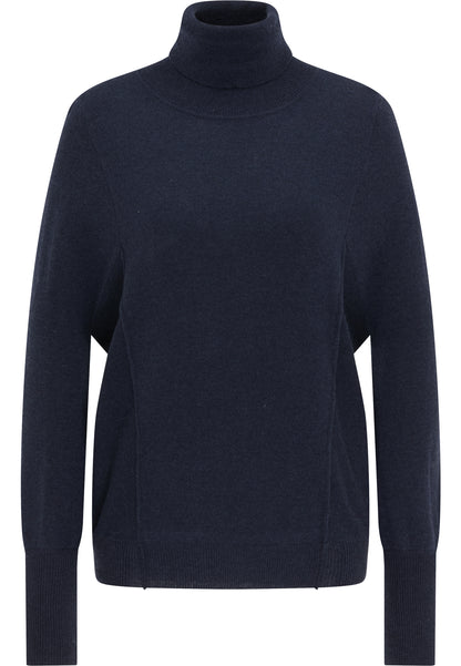 DreiMaster Klassik Damen-Rollkragenpullover