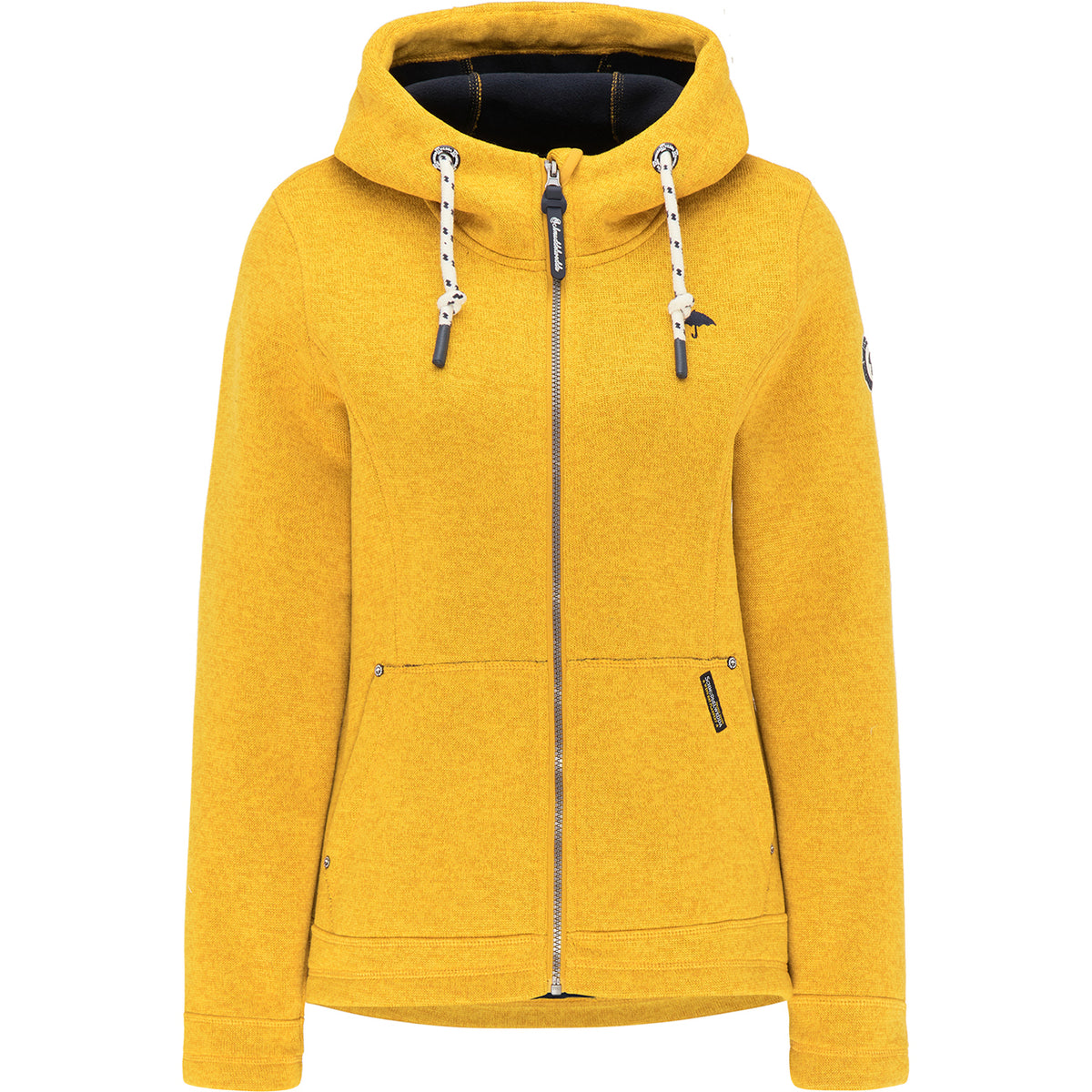 Schmuddelwedda Damen-Strickfleecejacke
