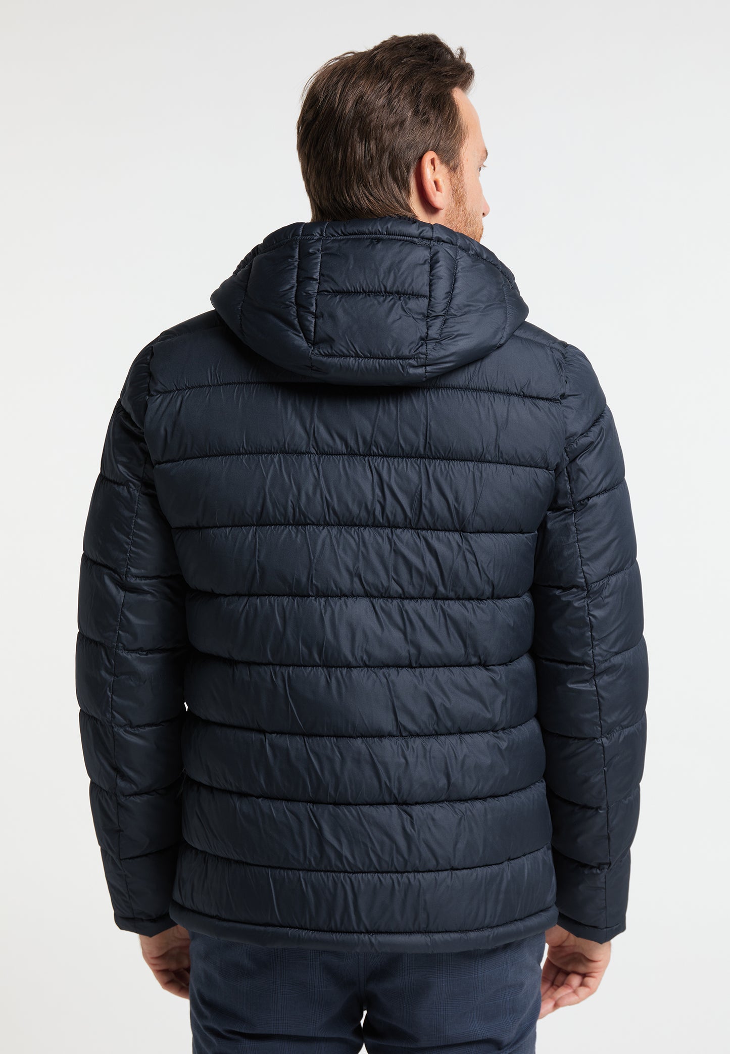 DreiMaster Klassik Herren wattierte Winterjacke