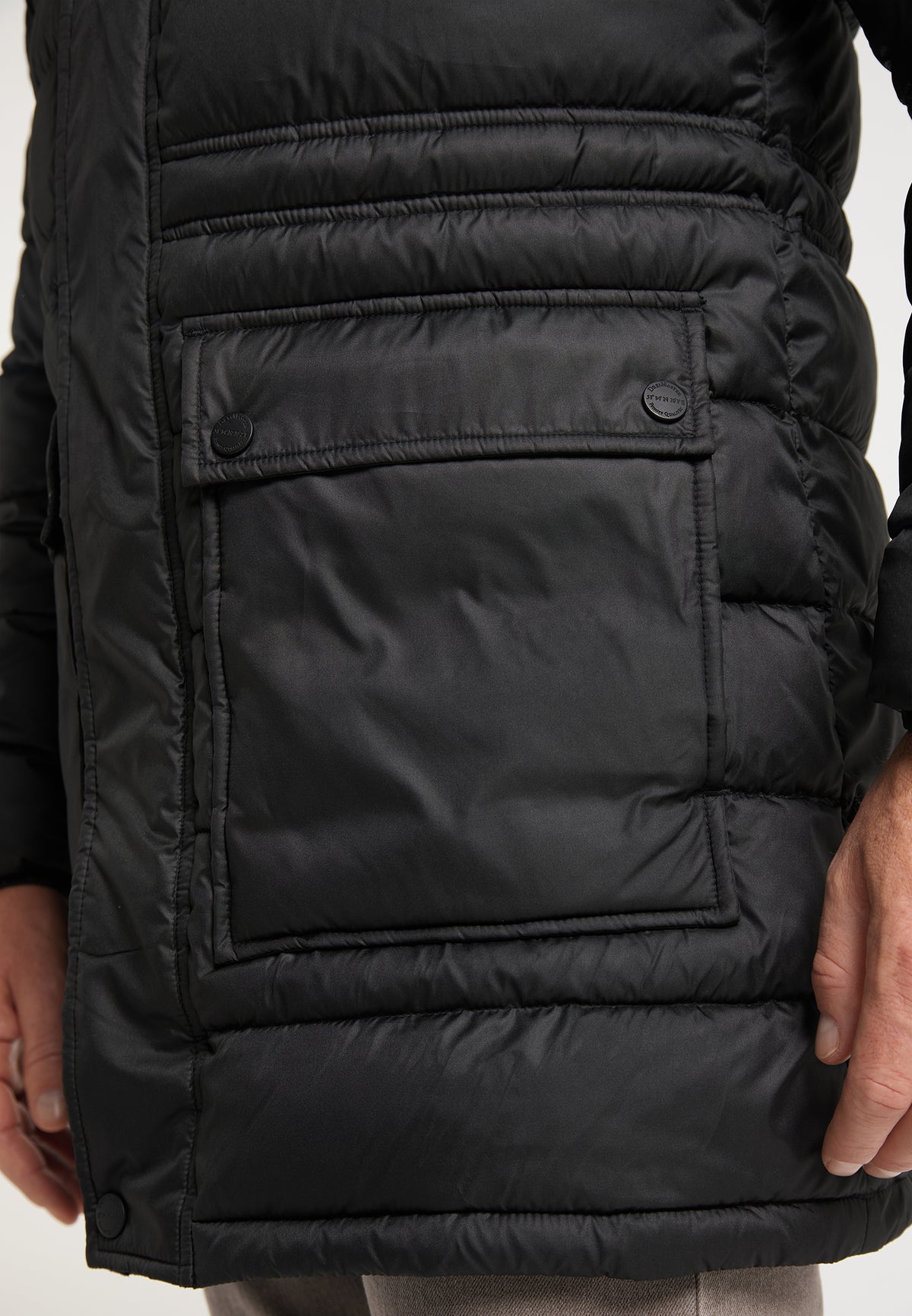 DreiMaster Klassik Men's Lange Winterjacke