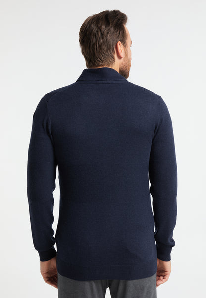 DreiMaster Klassik Herren-Strickjacke