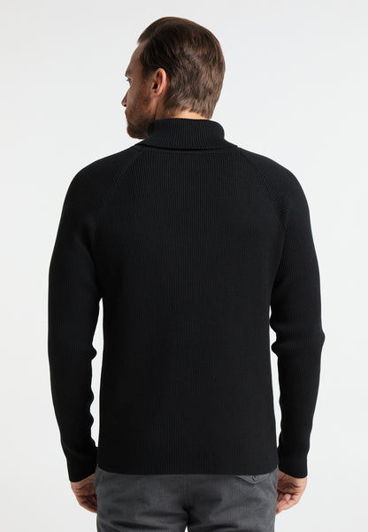 DreiMaster Klassik Herren-Rollkragenpullover