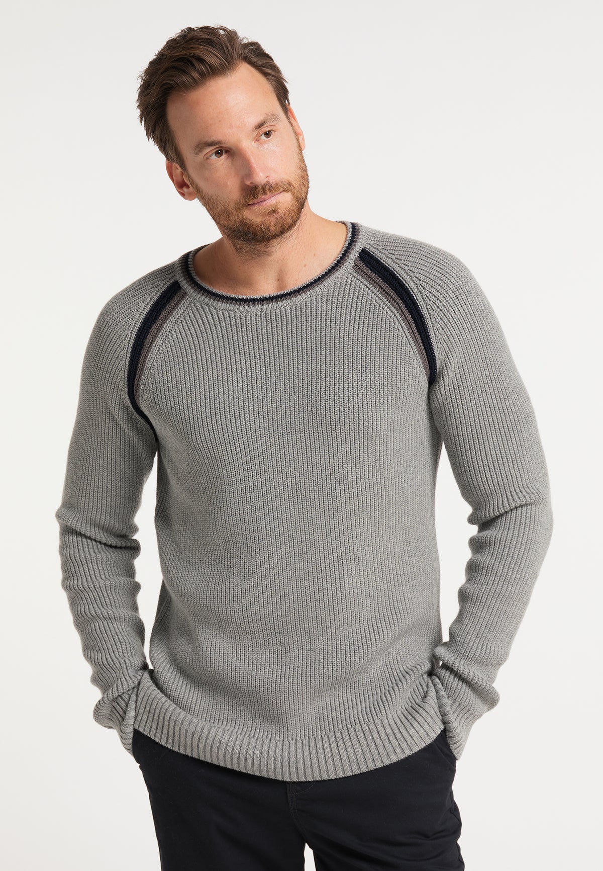 DreiMaster Maritim Herren-Strickpullover