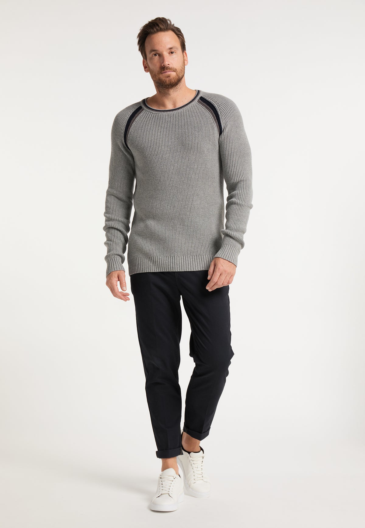 DreiMaster Maritim Herren-Strickpullover