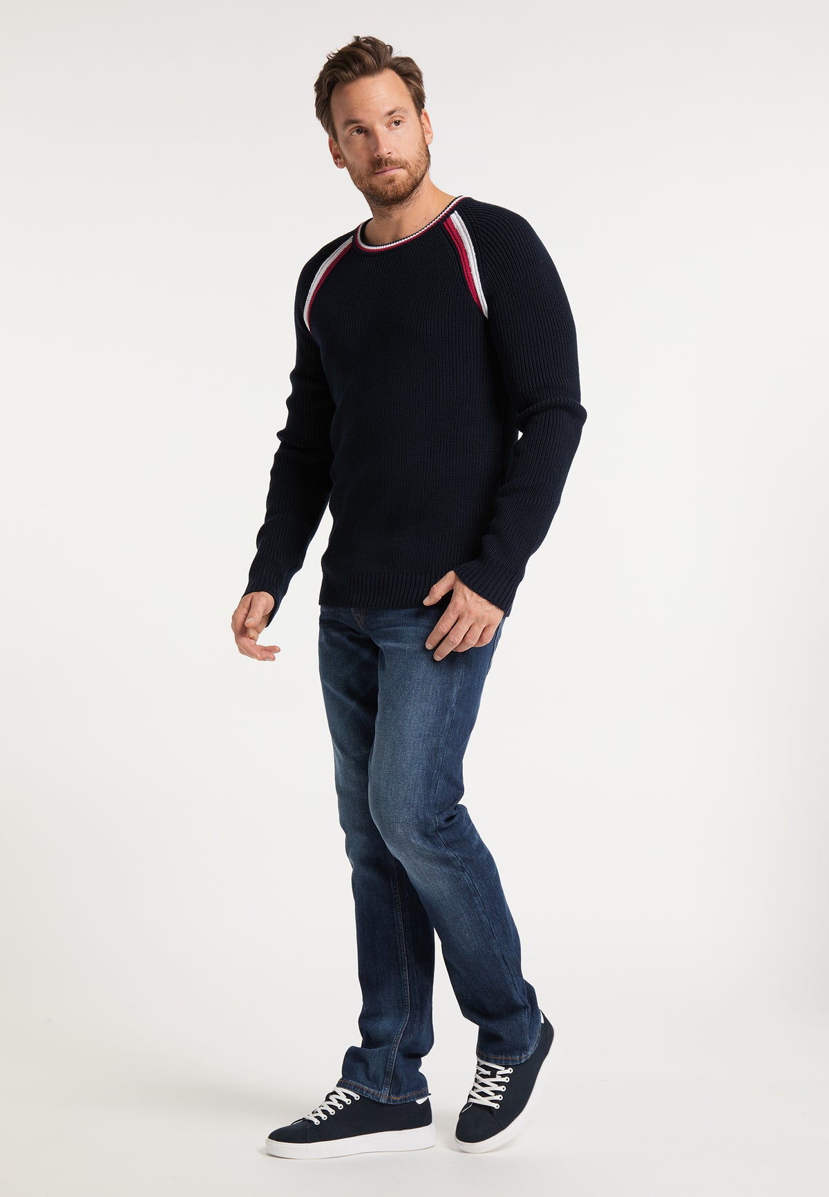 DreiMaster Maritim Herren-Strickpullover