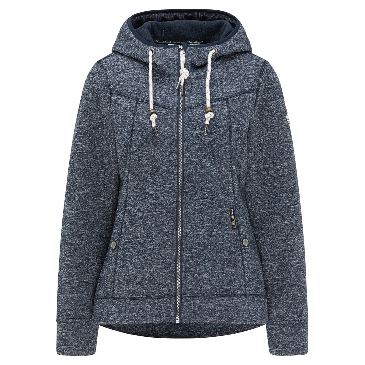 Schmuddelwedda Damen Funktionale Strickfleecejacke