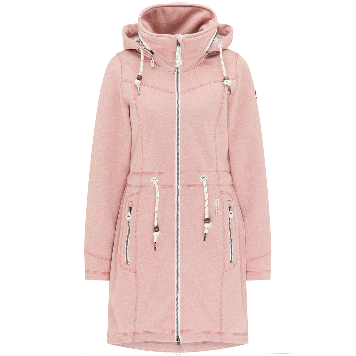Schmuddelwedda Damen Funktionaler Strickfleecemantel