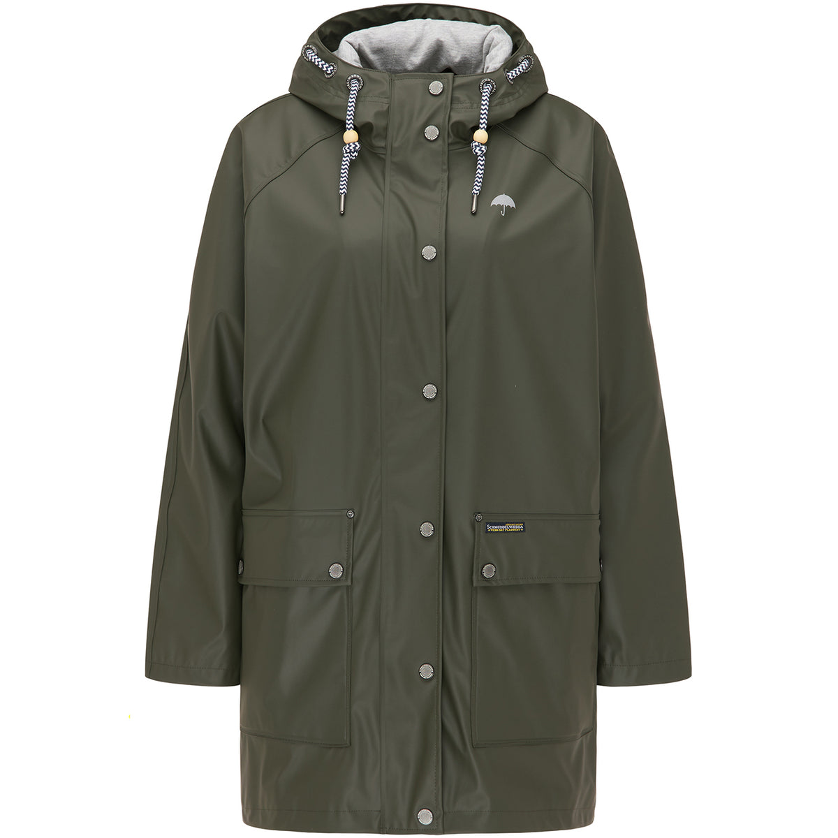 Schmuddelwedda Women's Oversize Regenmantel