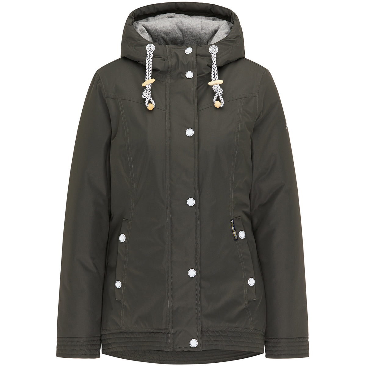 Schmuddelwedda Damen-Regenjacke mit Magic Print