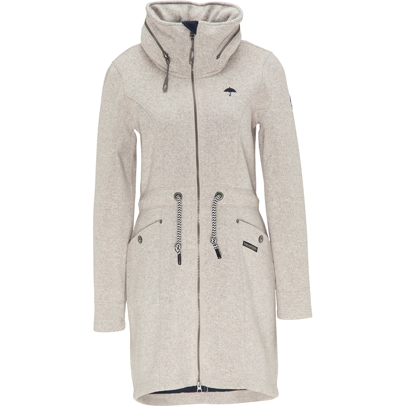 Schmuddelwedda Women's Strickfleece Mantel