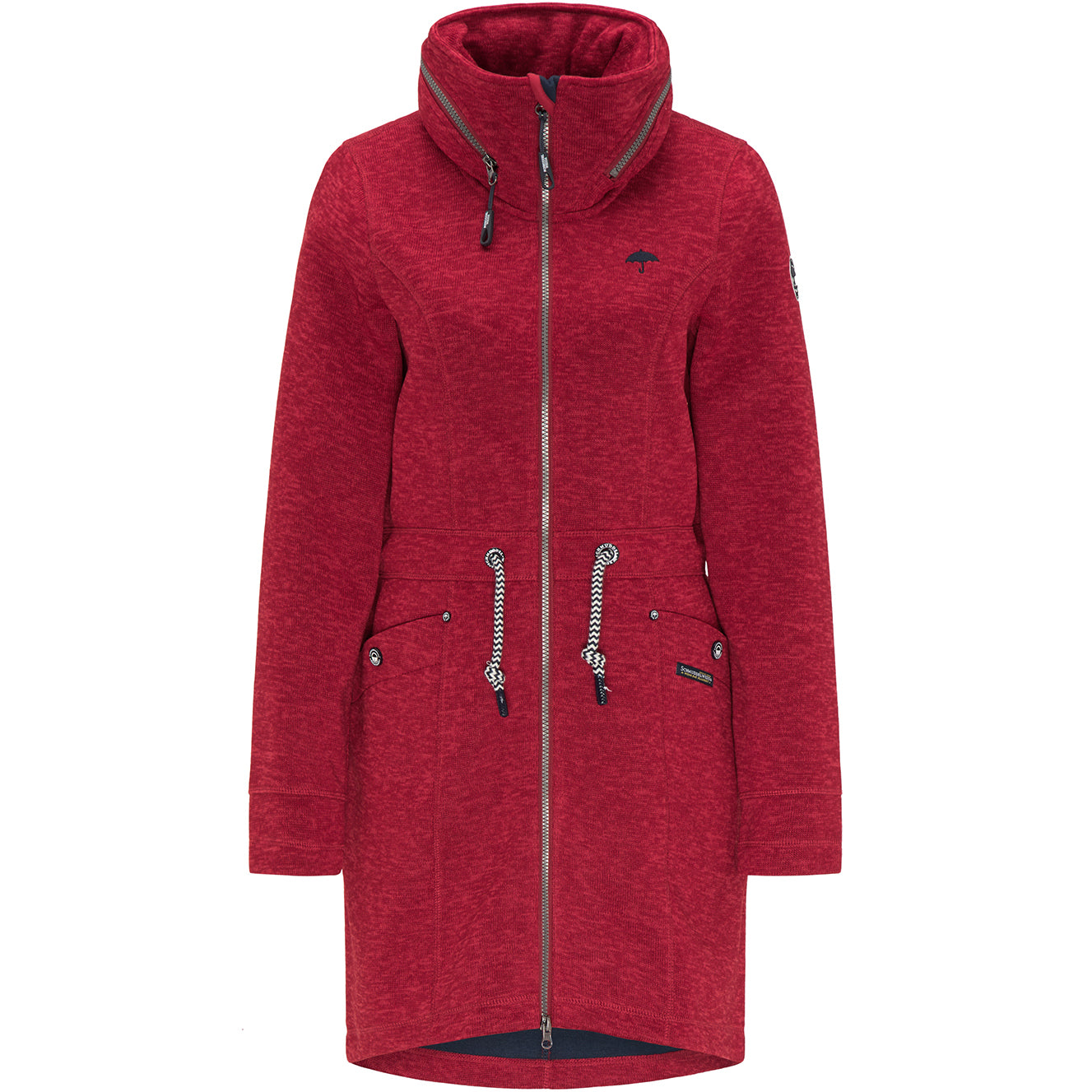 Schmuddelwedda Women's Strickfleece Mantel