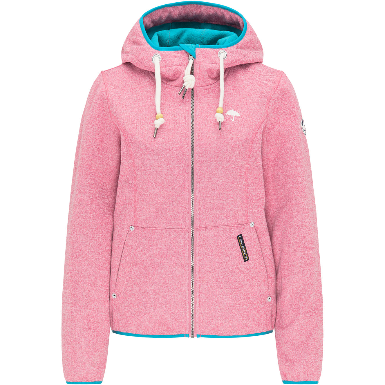 Schmuddelwedda Damen Strickfleece-Funktionsjacke
