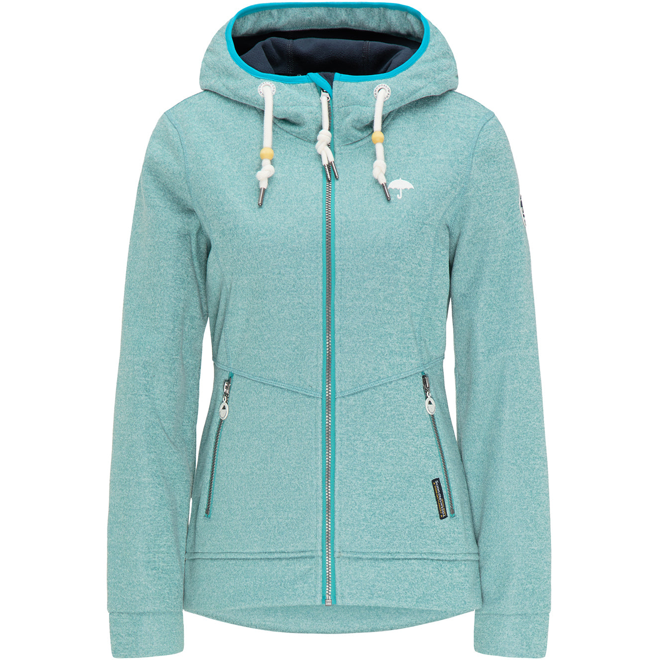 Schmuddelwedda Women's Strickfleece Funktionsjacke