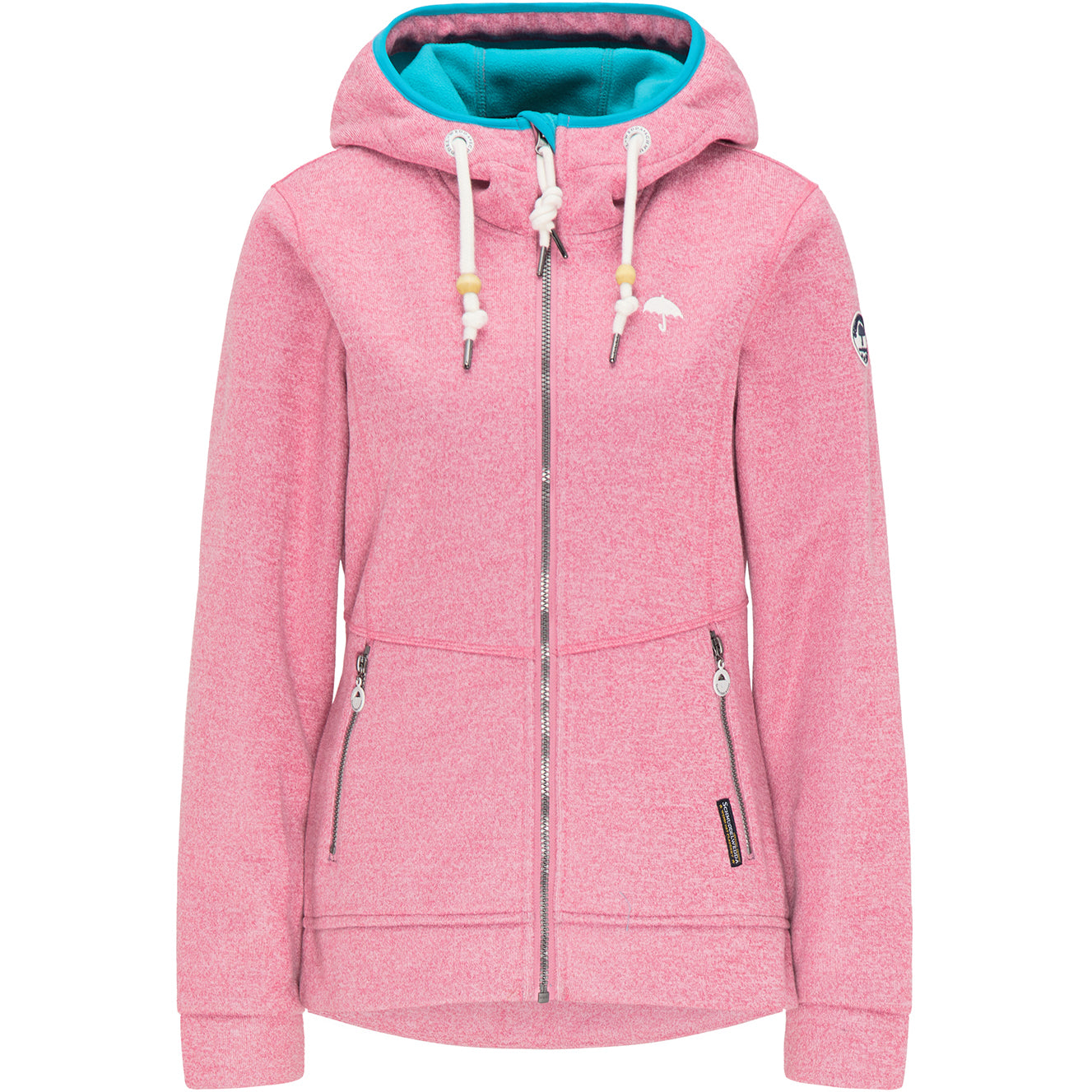 Schmuddelwedda Women's Strickfleece Funktionsjacke
