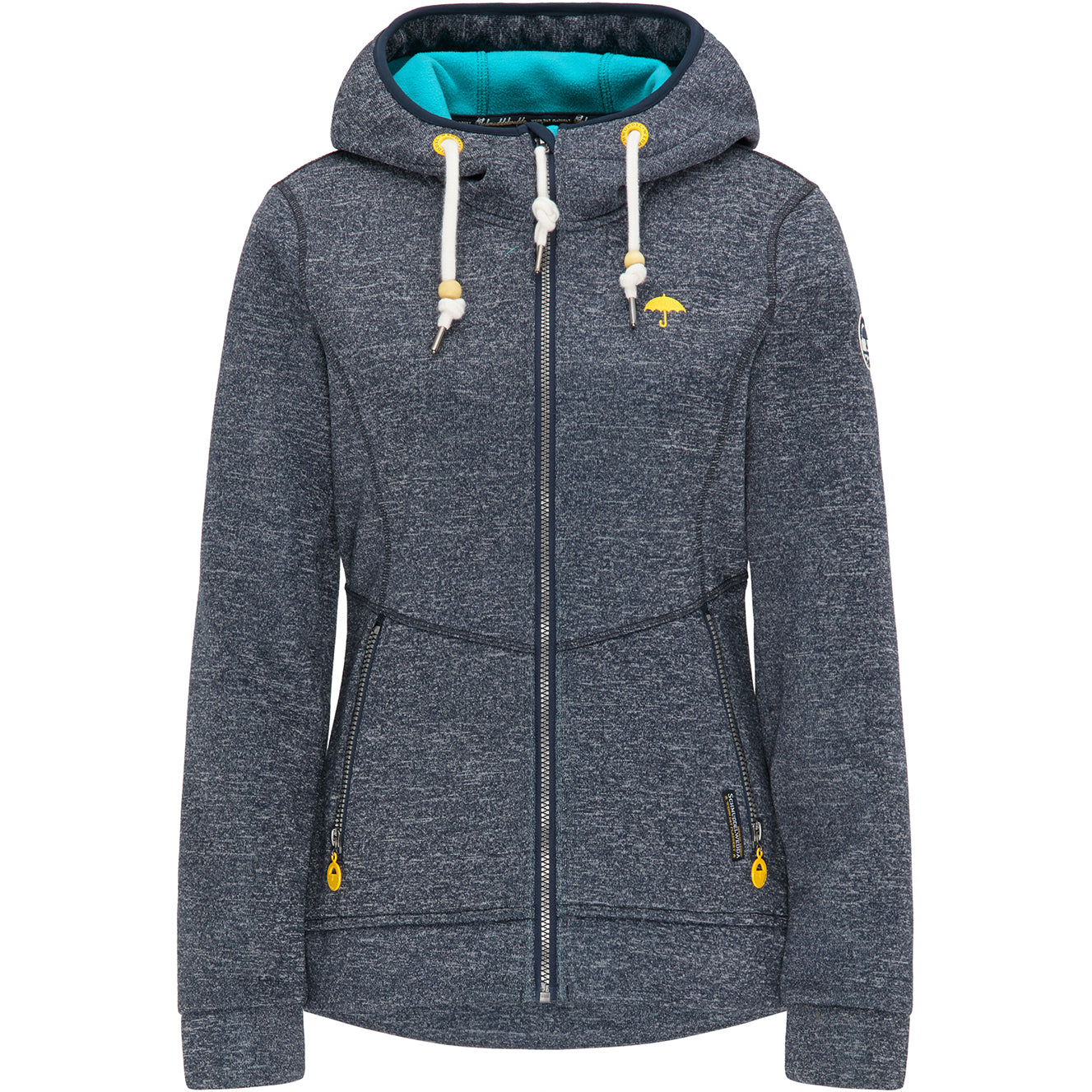 Schmuddelwedda Women's Strickfleece Funktionsjacke