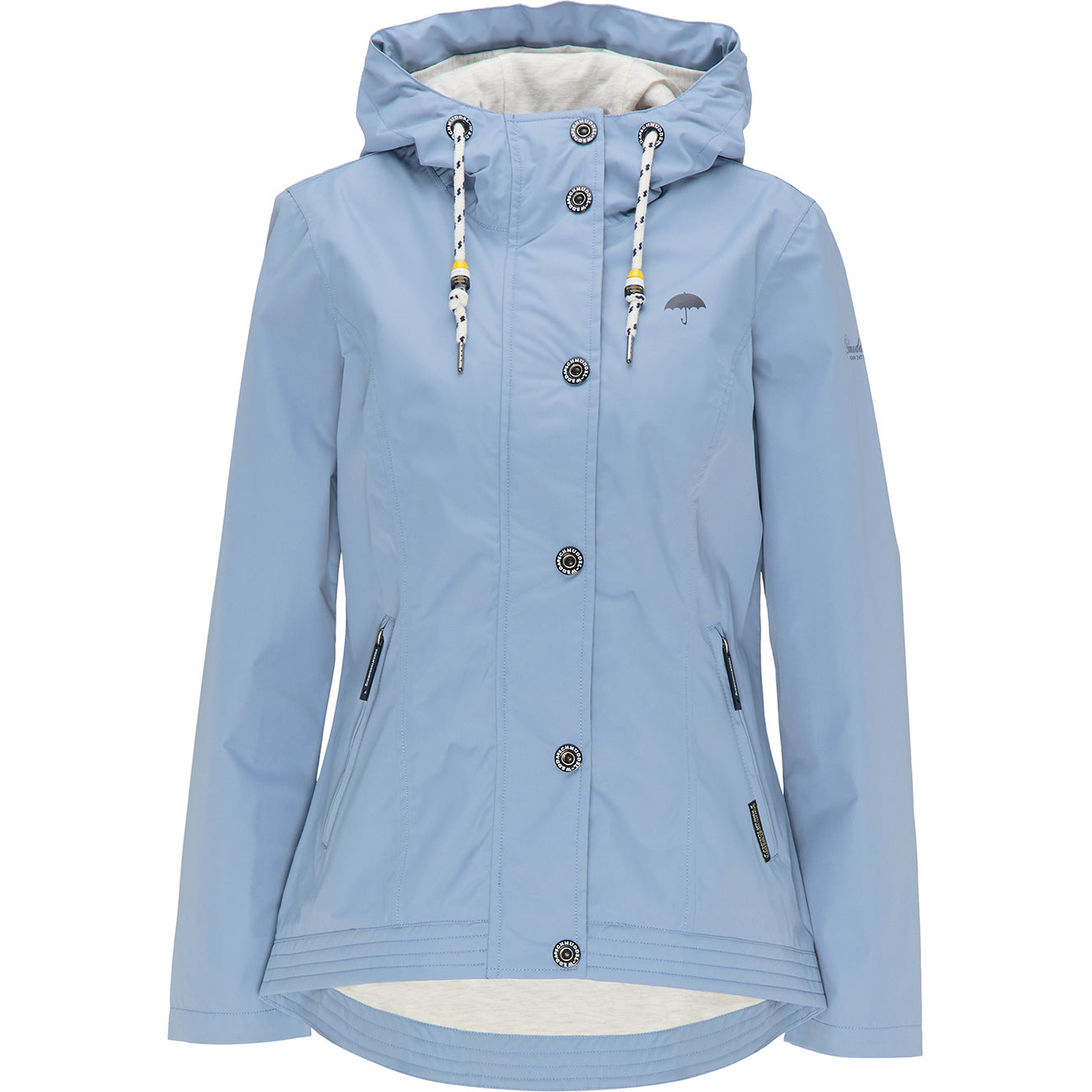Schmuddelwedda Damen-Regenjacke mit Magicprint