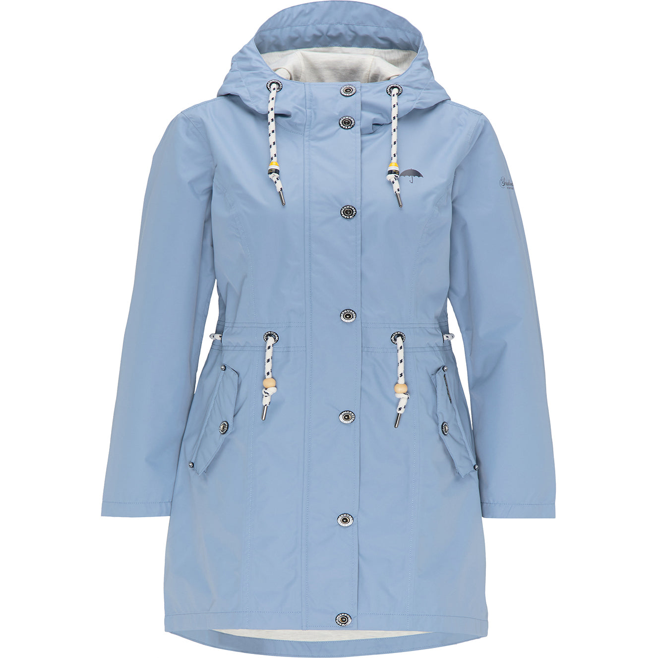 Schmuddelwedda Women's Regenparka mit Magicprint