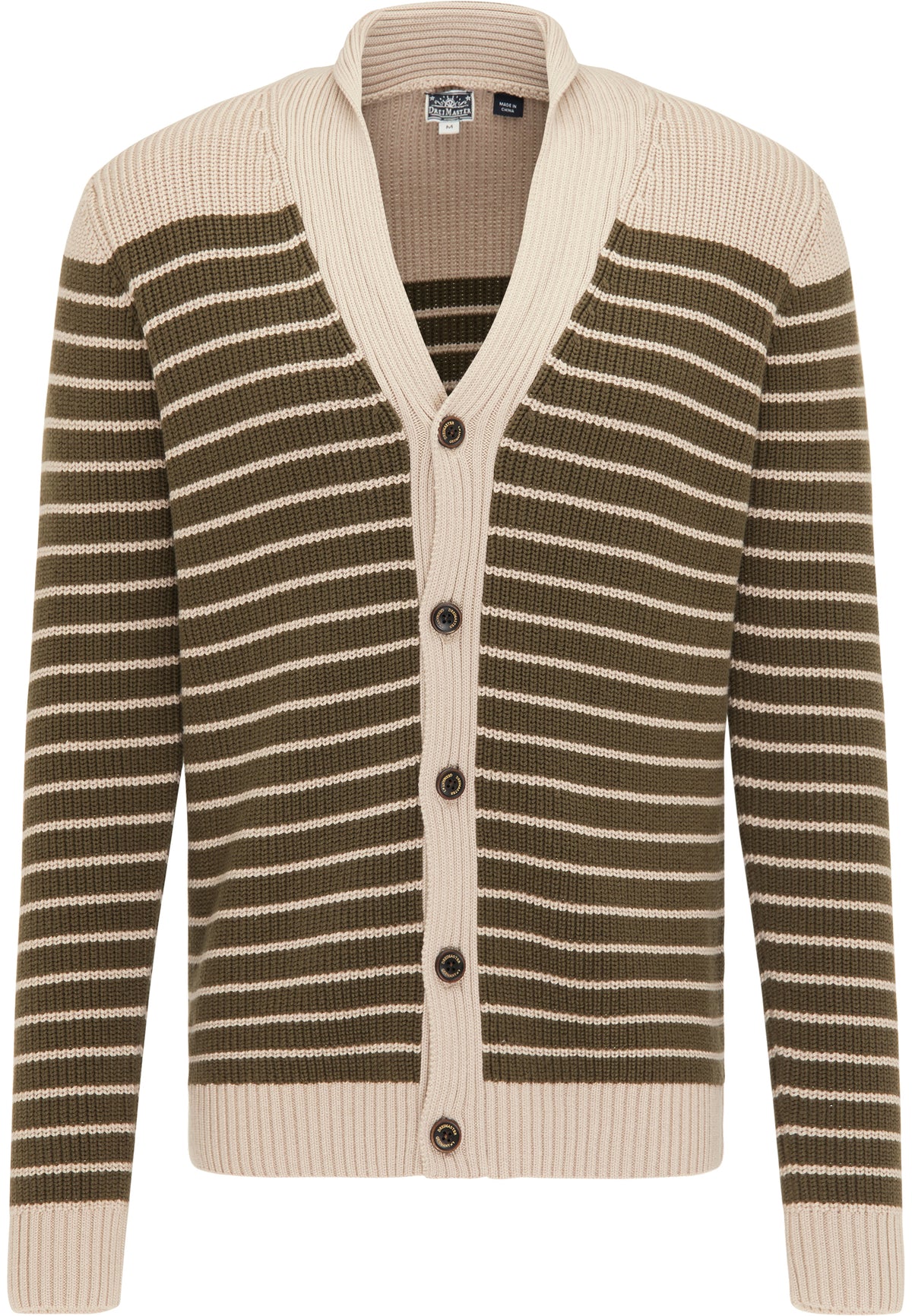 DreiMaster Maritim Herren-Cardigan