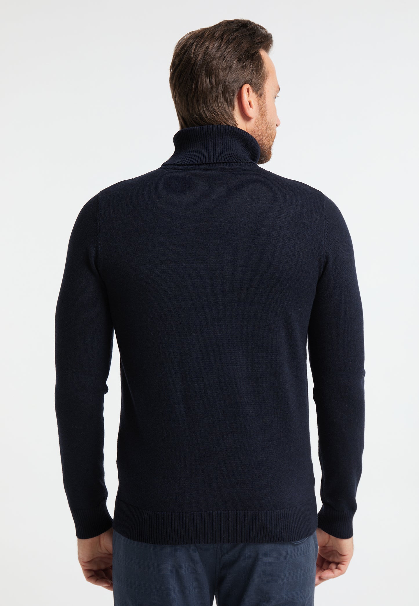 DreiMaster Klassik Herren-Rollkragenpullover