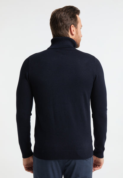 DreiMaster Klassik Herren-Rollkragenpullover