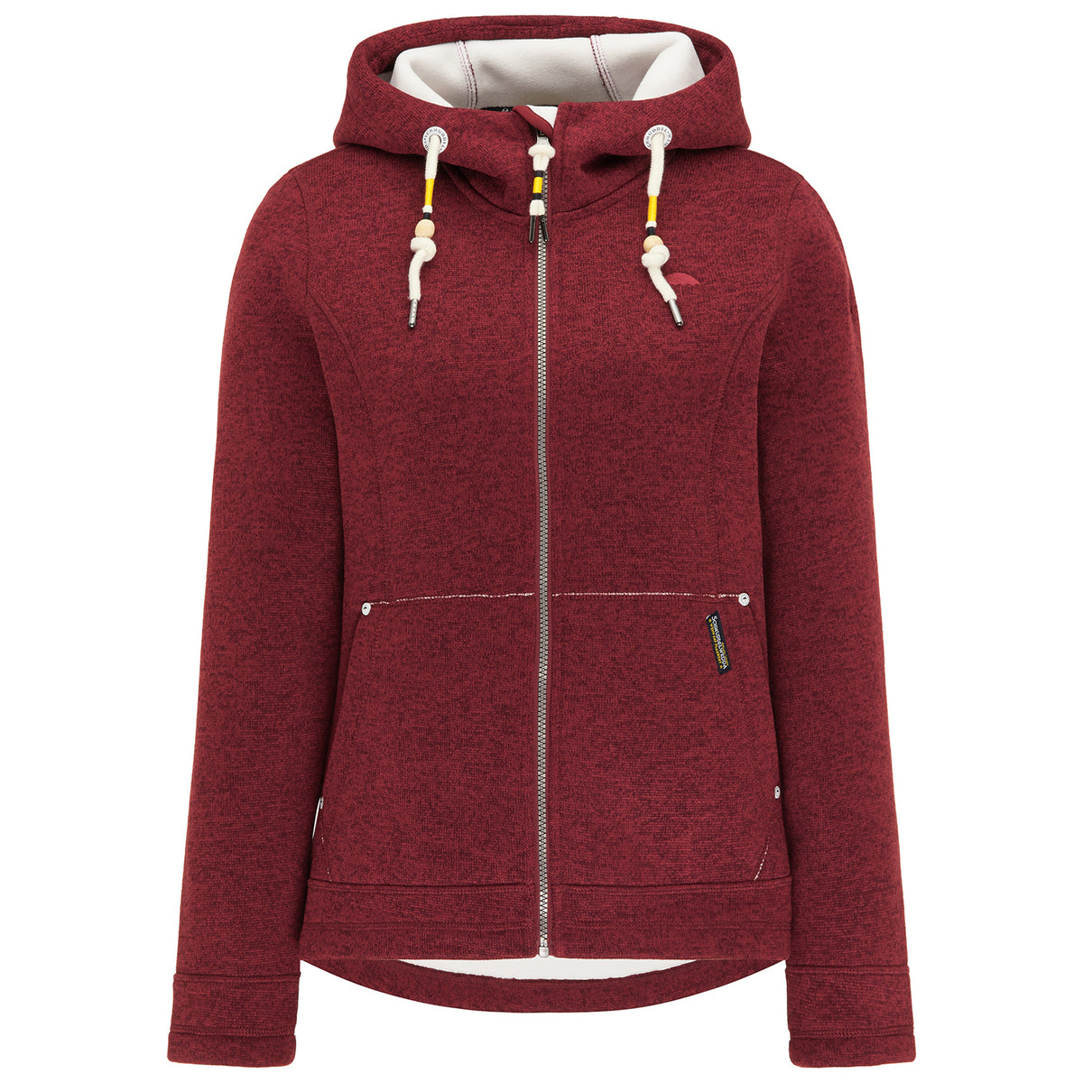 Schmuddelwedda Damen-Strickfleecejacke