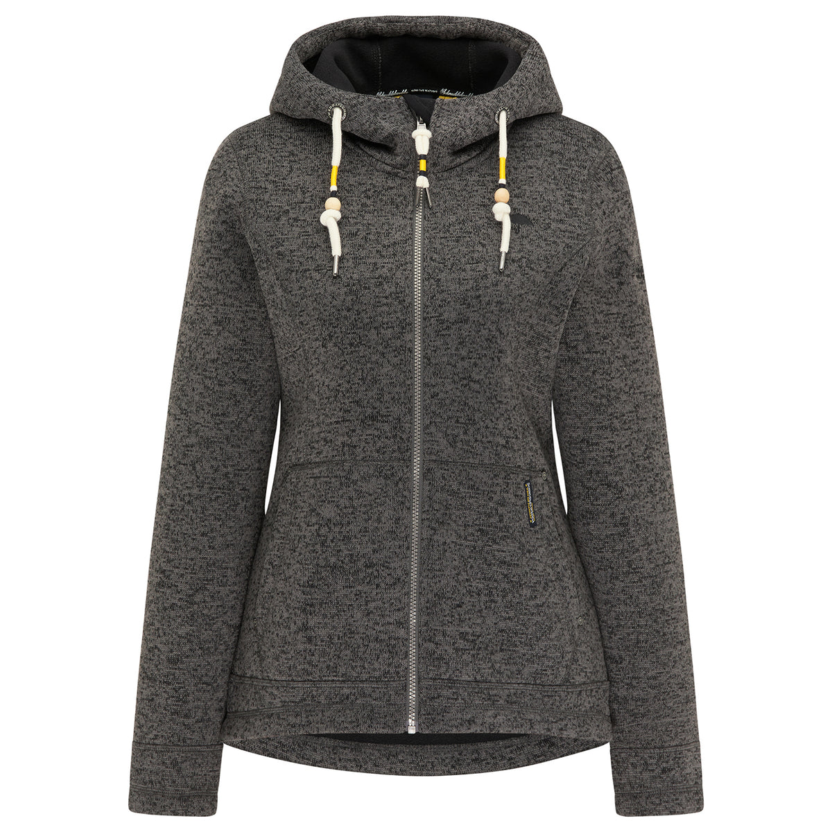Schmuddelwedda Damen-Strickfleecejacke
